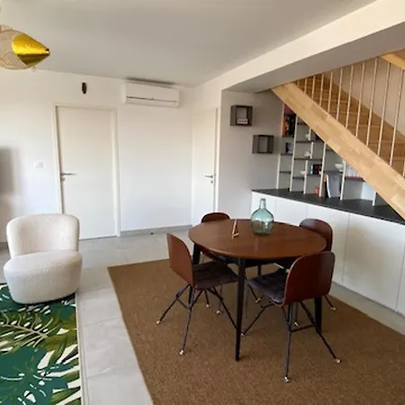 Superbe T4 Duplex Climatise 6/7 Pers, Wifi, Parking - Fr-1-798-56
