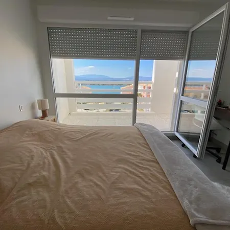 Port T4 Duplex Climatise, 6 Pers, Vue Chenal, Wifi, Parking - Fr-1-798-56 Daire Leucate
